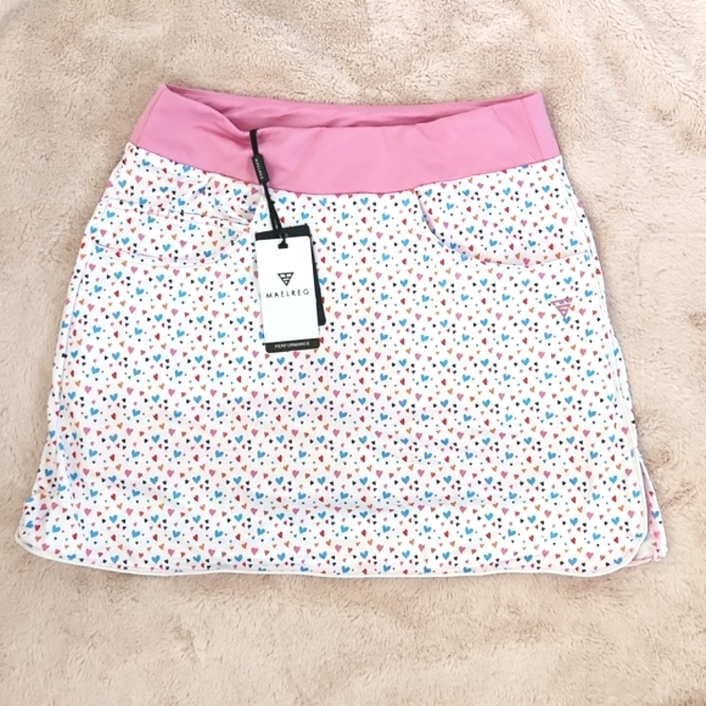 New Activewear Hearts Skort